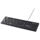 バッファロー BUFFALO BSKBCG300BK(ブラック) 有線キーボード 日本語キー配列 BSKBCG300BK e-sports(eスポーツ) ゲーミ...
