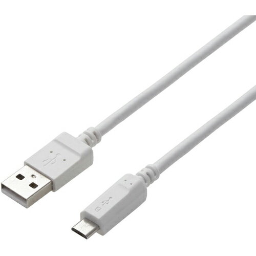 エレコム(ELECOM) MPA-AMB2U15WH(ホワイト) 2A対応microUSBケーブル 1.5m エレコム(ELECOM) MPA-AMB2U15WH(ホワイト) 2A対応microUSBケーブル 1.5m