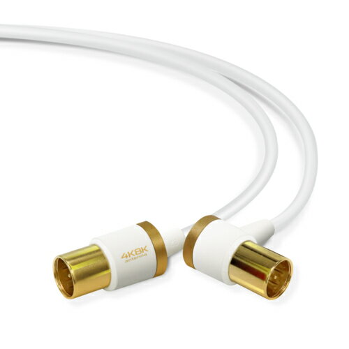 エレコム(ELECOM) DH-ATLS48K10WH TV接続用アンテナケーブル