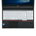 サンワサプライ FA-NLIFEA2W ノート用キーボードカバー(富士通 LIFEBOOK Aシリーズ用)(2)