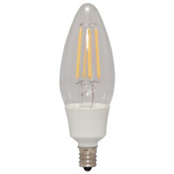 Small Light Bulbs - アイリスオーヤマ(Iris Ohyama) LEDフィラメント電球 電球色 E12口金 40W形相当 450lm LDC4L-G-E12/D-FC