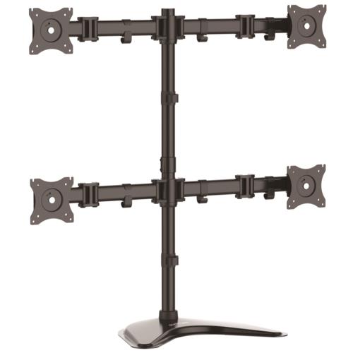 StarTech スターテック ARMBARQUAD 4面マルチモニタースタンド 最大27インチ 最大8kg ARMBARQUAD