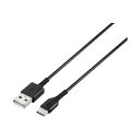 バッファロー(BUFFALO) BSMPCAC130BKブラック Type-Cケーブル A-C 3.0m