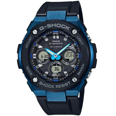 カシオ G-SHOCK(ジーショック) G-STEEL Gショック ソーラー電波時計 メンズタイプ GST-W300G-1A2JF [GSTW300G1A2JF]