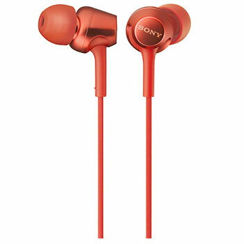 ソニー(SONY) MDR-EX255AP-R レッド 密閉型インナーイヤーレシーバー