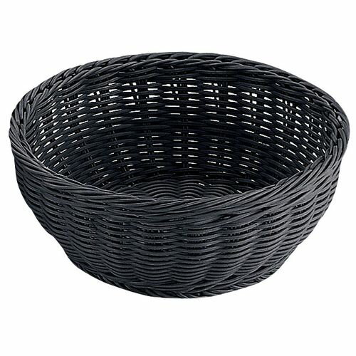 Rakuten - トーダイ PP丸型バスケット ブラック 18型 RO-431-BK