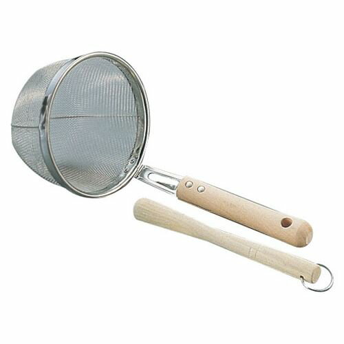 ミネックスメタル 18-8 木柄みそこし 大