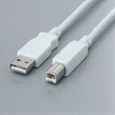 GR(ELECOM) USB2-FS05 USB2.0P[u tFCgRA A-B 0.5m