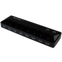 【エントリーでポイント10倍!7/19 20:00~7/26 1:59まで】StarTech スターテック ST103008U2C 10ポート USB 3.0ハブ 2x 急速充電ポート搭載 ST103008U2C