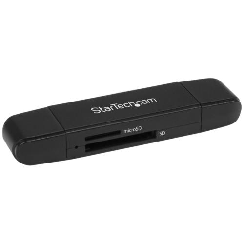 StarTech(スターテック) SDMSDRWU3AC USB-C/A接続対応SD/microSDカードリーダー
