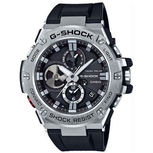 2024年6月1日限定 エントリー＆店舗内複数購入で最大20倍ポイント CASIO カシオ GST-B100-1AJF G-SHOCK(ジーショック) 国内正規品 G-STEEL メンズ 腕時計 GSTB1001AJF