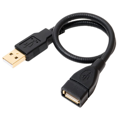 ߥ襷 USB-EX23BK ֥å USBĹ֥ 0.3m