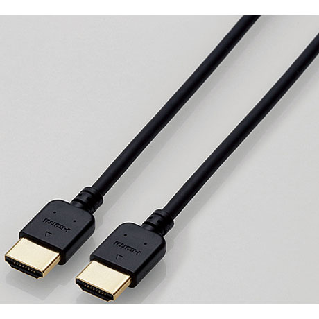 エレコム(ELECOM) CAC-HD14EY10BK ブラック CAC-HD14EYBKシリーズ HIGH SPEED HDMI...