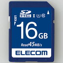 GR(ELECOM) MF-FS016GU11R MF-FSU11RV[Y f[^SDHCJ[h 16GB