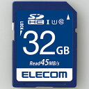 GR(ELECOM) MF-FS032GU11R MF-FSU11RV[Y f[^SDHCJ[h 32GB