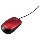 ナカバヤシ MUS-UKT114R(レッド) USB 小型有線3ボタン光学式マウス(2)