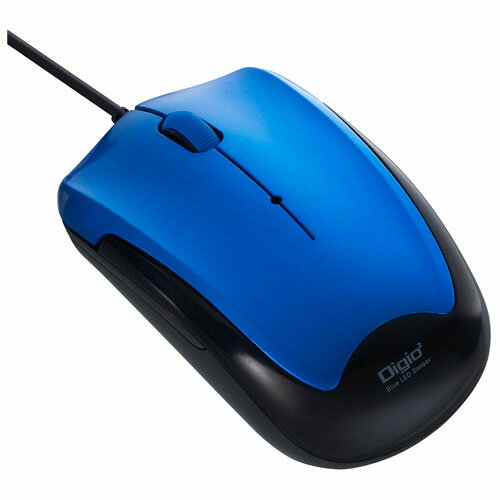 Other - ナカバヤシ MUS-UKT124BL ブルー USB 有線静音3ボタンBlueLEDマウス
