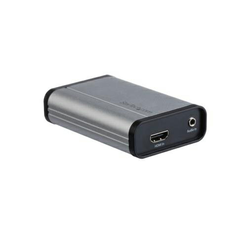 StarTech(スターテック) UVCHDCAP(シルバー & ブラック) UVC準拠USB-C接続HDMIキャプチャボード Mac対応