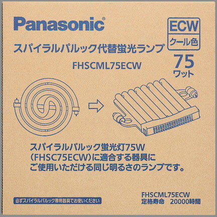 pi\jbN(Panasonic) FHSCML75ECW XpCpbN֌uv 75` N[F