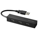 obt@[(BUFFALO) YDH4U25BK(ubN) USB2.0nu 4|[g^Cv 10cm