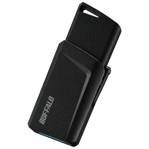 バッファロー(BUFFALO) RUF3-SP64G-BK ブラック RUF3-SPシリーズ USB3.1メモリ 64GB