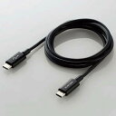 GR(ELECOM) MPA-CCPS10PNBK(ubN) USB2.0P[u C-C PDΉ ϋvdl 1m