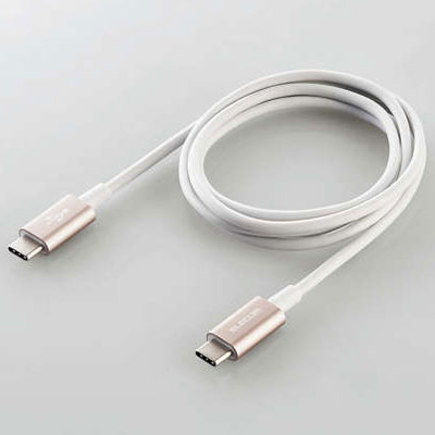 エレコム(ELECOM) MPA-CCPS10PNGD(ゴールド) USB2.0ケーブル C-C PD対応 耐久仕様 1m エレコム(ELECOM) MPA-CCPS10PNGD(ゴールド) USB2.0ケーブル C-C PD対応 耐久仕様 1m