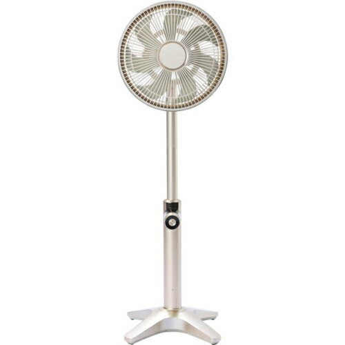 ドウシシャ ULKF-1251D-CGD(シャンパンゴールド) 25cm リビング扇風機 カモメファン リモコン付