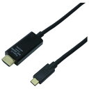 ~V USB-CHDA2/BK(ubN) 4K60HzΉ USB Type-C-HDMIϊP[u 2m