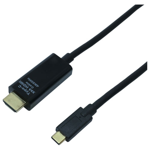 ミヨシ USB-CHDA2/BK(ブラック) 4K60Hz対応 USB Type-C-HDMI変換ケーブル 2m ミヨシ USB-CHDA2/BK(ブラック) 4K60Hz対応 USB Type-C-HDMI変換ケーブル 2m