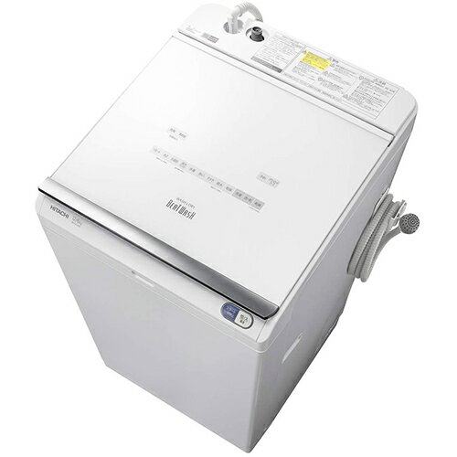 【標準設置料金込】【長期保証付】【送料無料】日立 BW-DX120E-W(ホワイト) ビートウォッシュ タテ型洗濯乾燥機 上開き 洗濯12kg/乾燥6kg[代引・リボ・分割・ボーナス払い不可]