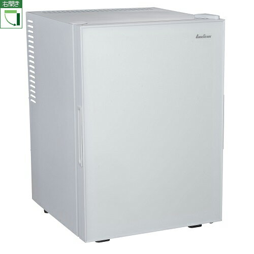 三ツ星貿易 ML-40G-W(ホワイト) 1ドア冷蔵庫 右開き 40L ML40GW 一人暮らし おすすめ 新生活 冷却 保冷