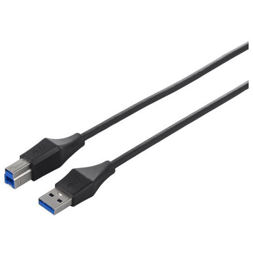 バッファロー(BUFFALO) BSUABSU315BK(ブラック) USBケーブル 1.5m