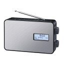 【長期保証付】パナソニック(Panasonic) RF-300BT-K(ブラック) FM/AM 2バンドレシーバー