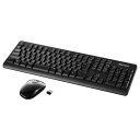 バッファロー(BUFFALO) BSKBW120SBK(ブラック) 無線キーボード&マウス 108キー日本語配列(2)