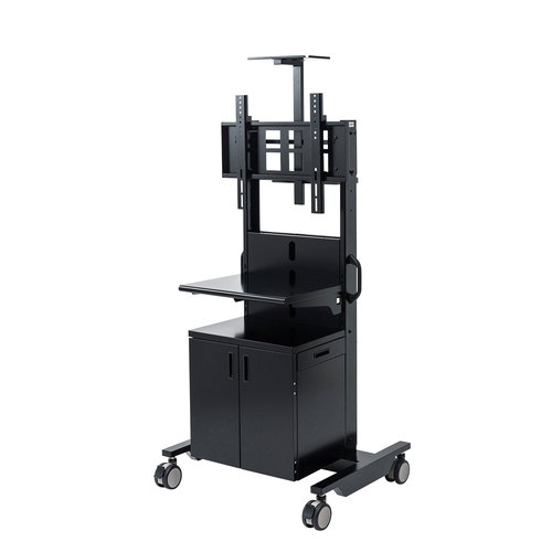 サンワサプライ CR-PL39BK テレビ会議用ディスプレイスタンド CRPL39BK