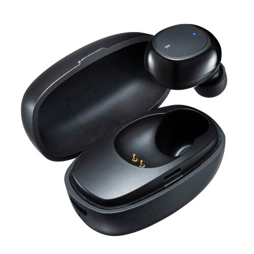 サンワサプライ MM-BTMH52BK 超小型Bluetooth片耳ヘッドセット 充電ケース付き サンワサプライ MM-BTMH52BK 超小型Bluetooth片耳ヘッドセット 充電ケース付き