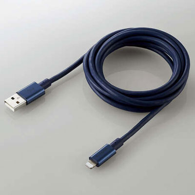Accessories - エレコム(ELECOM) MPA-UALPS20BU ブルー 耐久仕様Lightningケーブル 2m