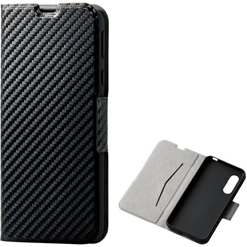 ���쥳��(ELECOM) PM-AQS3PLFUCB �����ܥ�Ĵ �֥�å� AQUOS sense3 / lite / Android One S7�� ���եȥ쥶��������