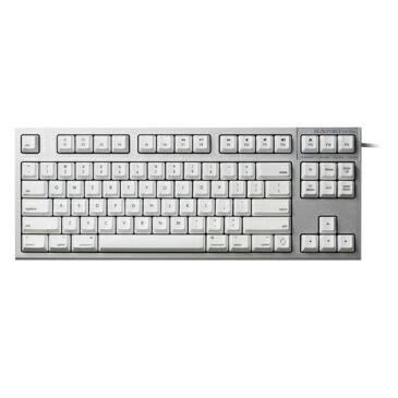 東プレ R2TL-USVM-WH(シルバー/白) REALFORCE TKL for Mac 英語86配列 昇華印字 変荷重