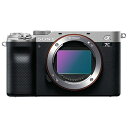 ソニー(SONY) α7C ボディ(シルバー) ILCE-7C フルサイズ ミラーレス一眼カメラ ILCE7CS(2)