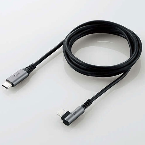 쥳(ELECOM) U2C-CCL15NBK(֥å) USB2.0֥ ǧ C-C Lͥ 1.5m