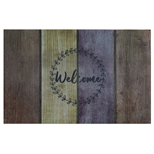 ベストコ ND-469 ヴィンテージウェルカム 玄関マット 45×75cm...