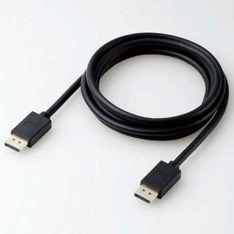 쥳(ELECOM) CAC-DP1420BK2(֥å) DisplayPort 1.4б֥ 2m