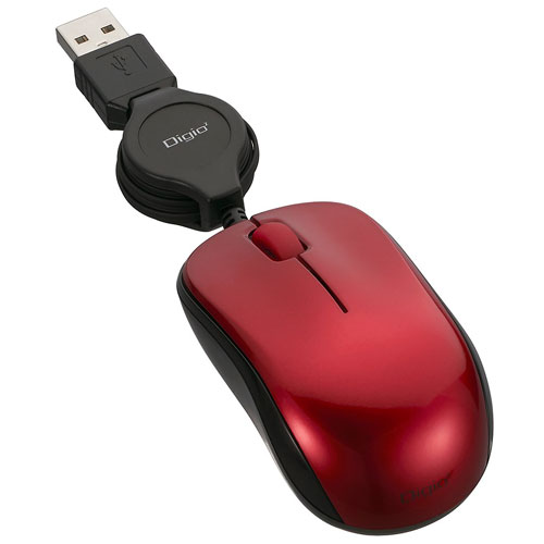 Trackball - ナカバヤシ MUS-UKT166R レッド USB BlueLEDマウス 3ボタン