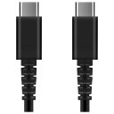 PGA PG-YWCC05BK(ブラック) Premium Style 充電/通信 やわらかケーブル 0.5m(2)