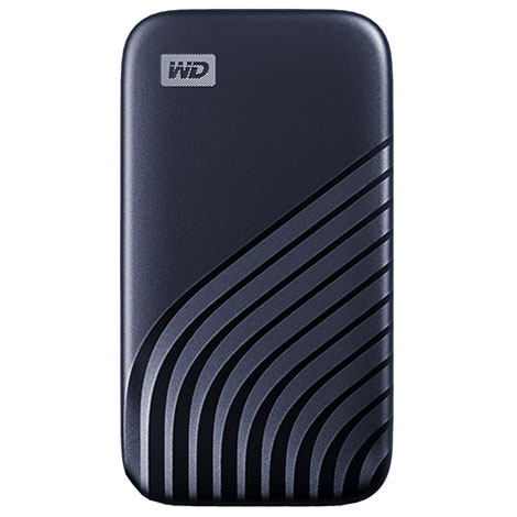 WesternDigital(ǥ) WDBAGF5000ABL-JESN(֥롼) USB 3.2 Gen 2бι®ݡ֥SSD 500GB