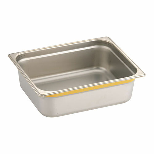 TKGコーポレーション AGS2531(イエロー) 18-8カラーラインガストロノームパン 1/2 100mm