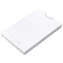 バッファロー BUFFALO SSD-PG250U3-WC(ホワイト) USB 3.2(Gen 1)対応 ポータブルSSD 250GB SSDPG250U3WC(2)