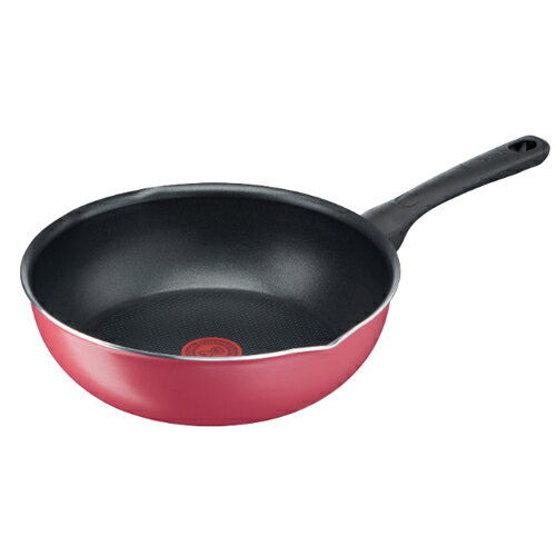 Ih Incompatible - ティファール(T-fal) B55977 クランベリーレッド マルチパン 26cm